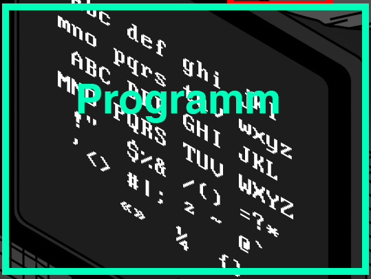Seite "Programm"